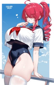Blue Sailor Collar Rule 34 Image