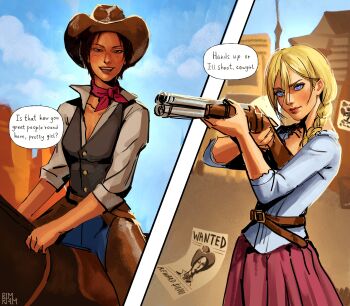 Cowgirl (Western) Rule 34 Image
