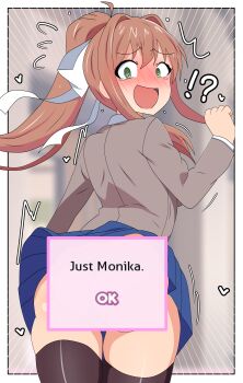 Just Monika (Meme) Rule 34 Image