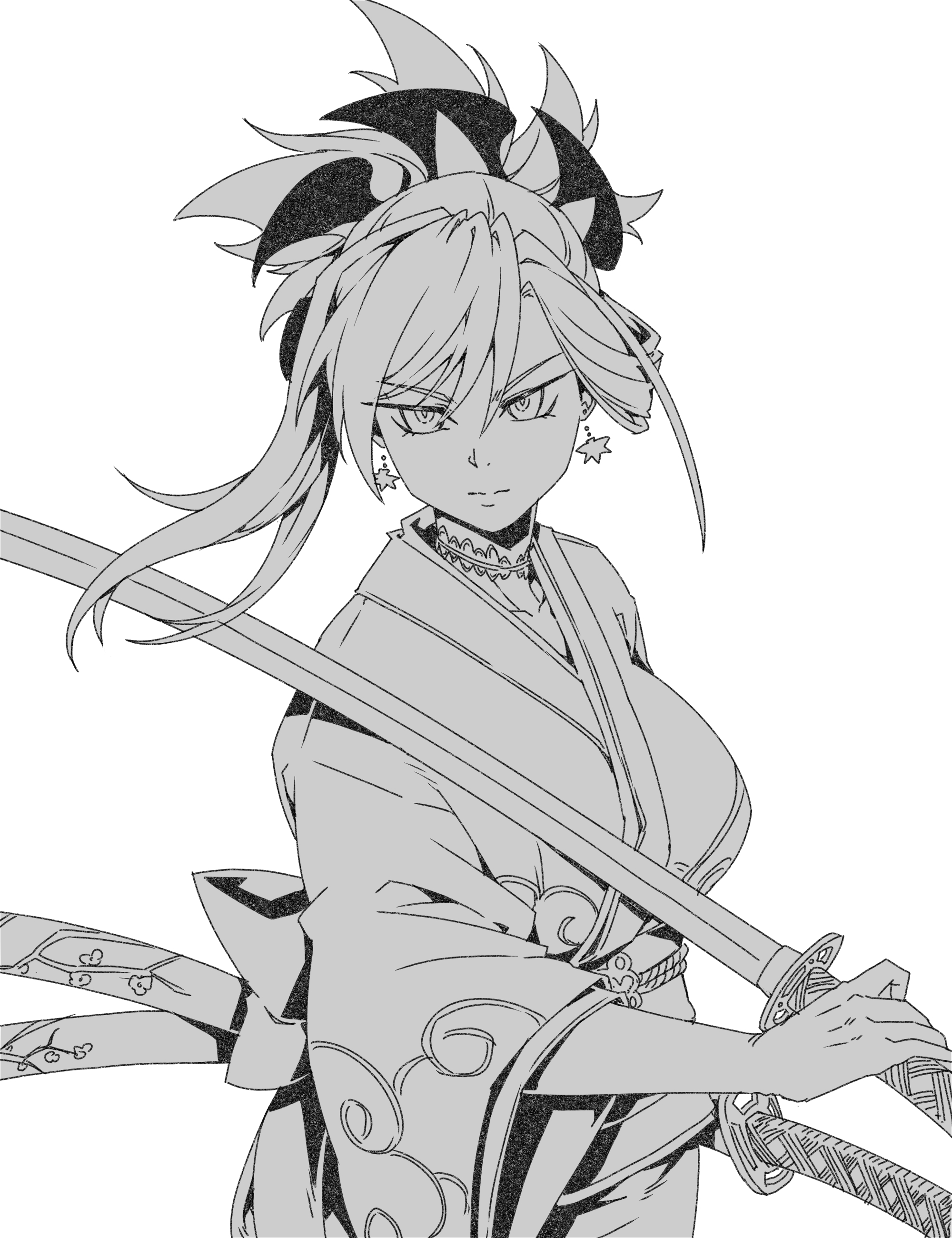 Miyamoto Musashi (Fate) Rule 34 Image