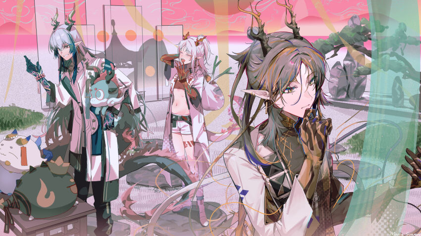 Nian (Arknights) Rule 34 Image