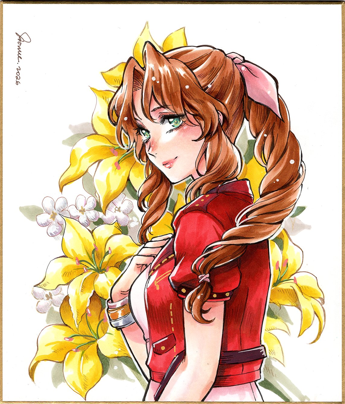 Aerith Gainsborough (Final Fantasy) Rule 34 Image