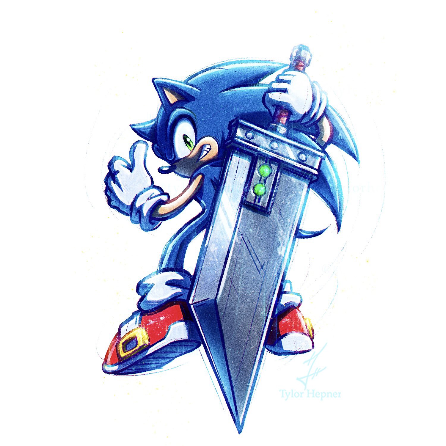 Sonic The Hedgehog (Final Fantasy) Rule 34 Image