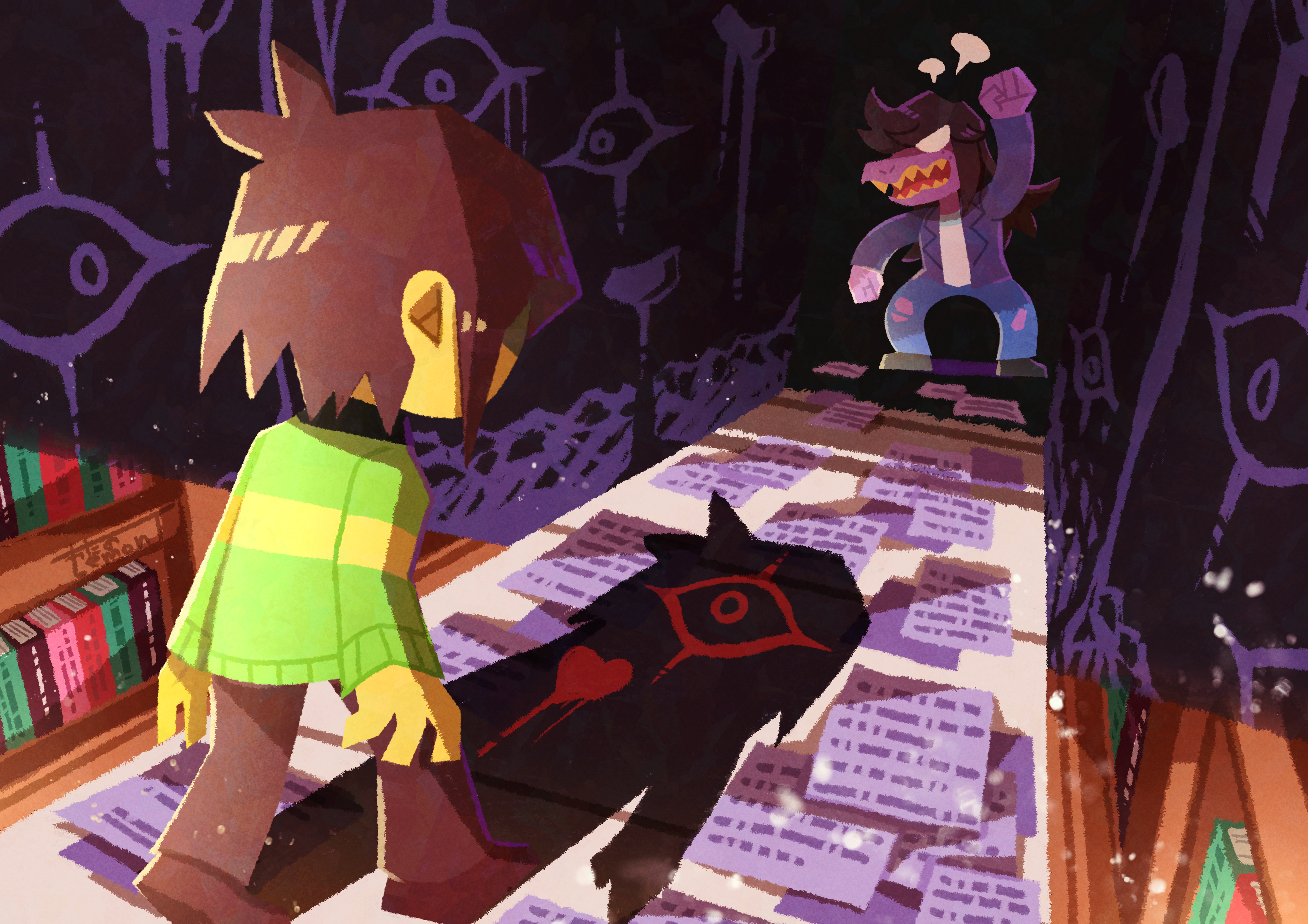 Kris (Deltarune) Rule 34 Image
