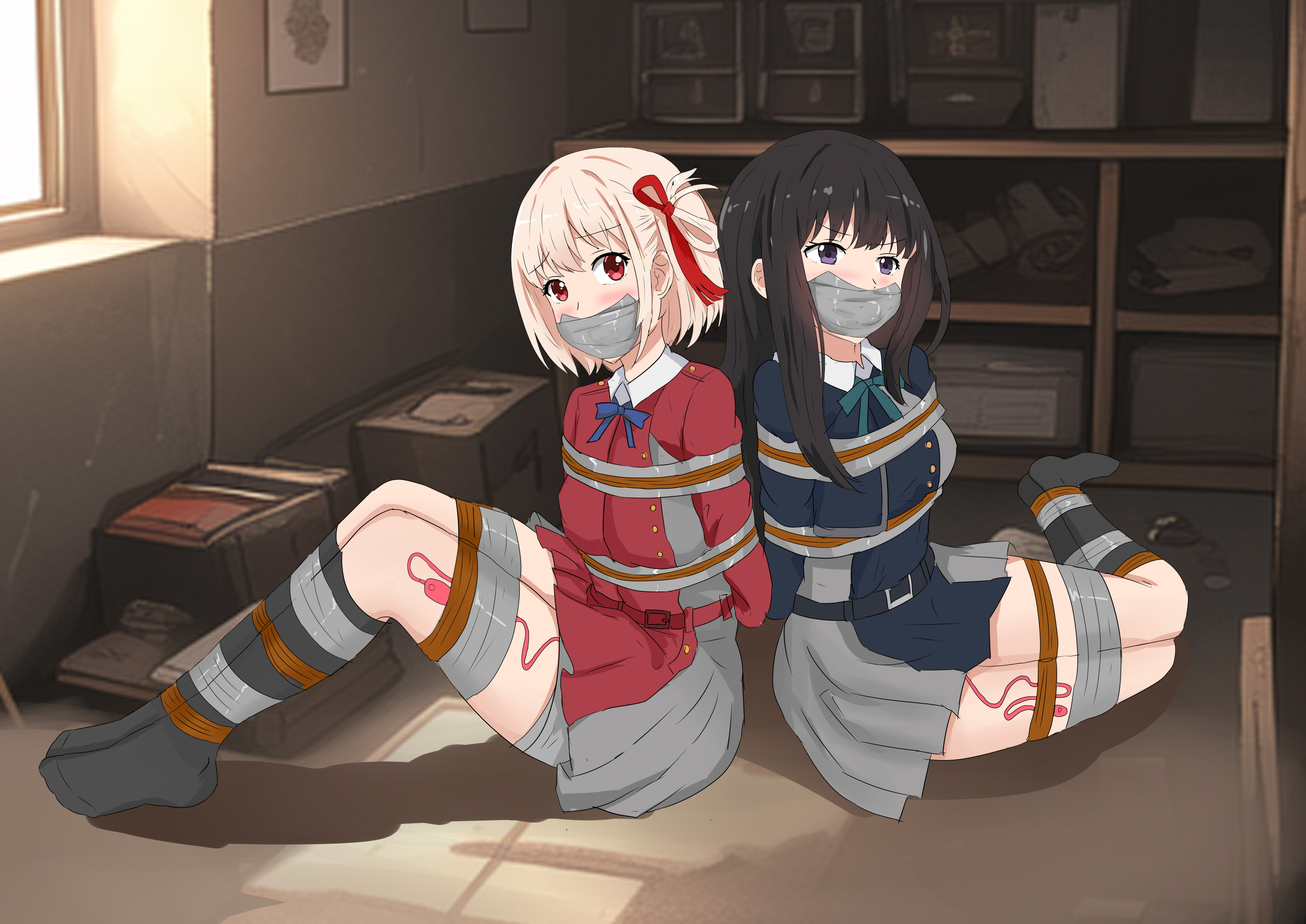 Inoue Takina (Lycoris Recoil) Rule 34 Image