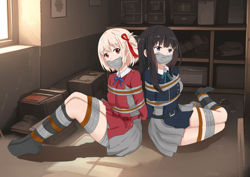 Inoue Takina (Lycoris Recoil) Rule 34 Image