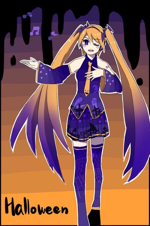 Hatsune Miku (Halloween) Rule 34 Image