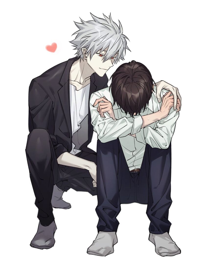 Ikari Shinji (Nagisa Kaworu) Rule 34 Image