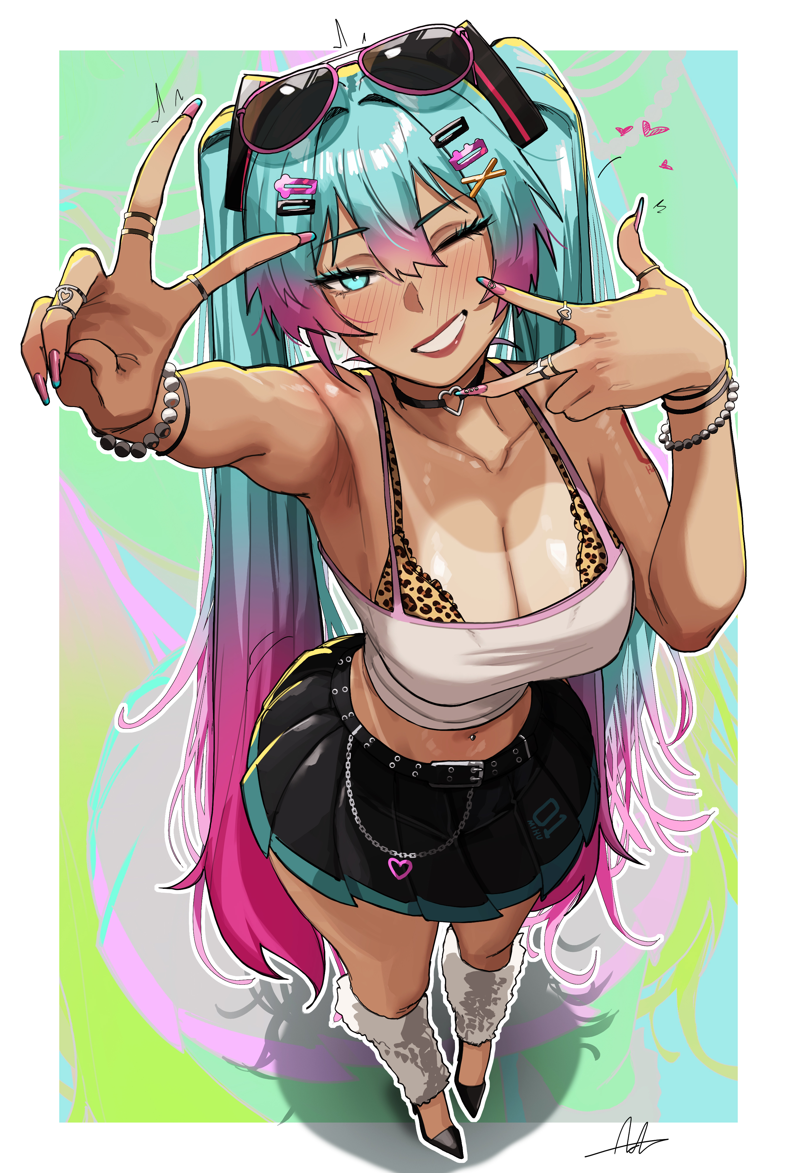 Hatsune Miku (Vocaloid) Rule 34 Image