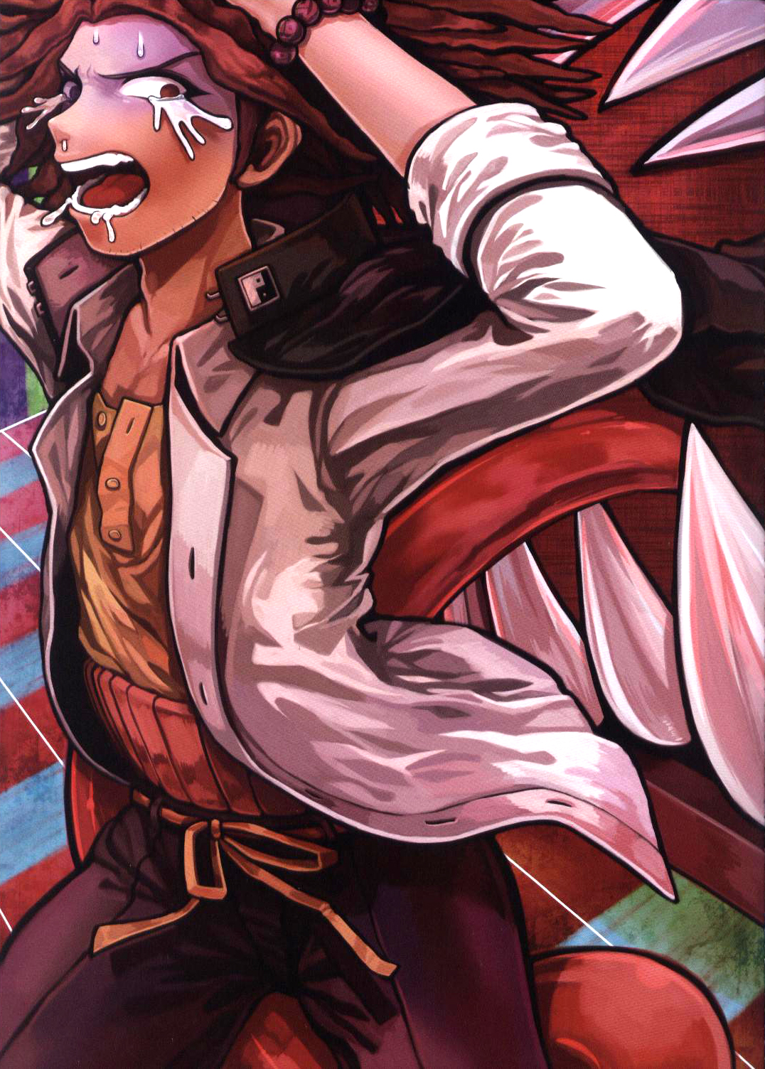 Hagakure Yasuhiro (Danganronpa: Trigger Happy Havoc) Rule 34 Image