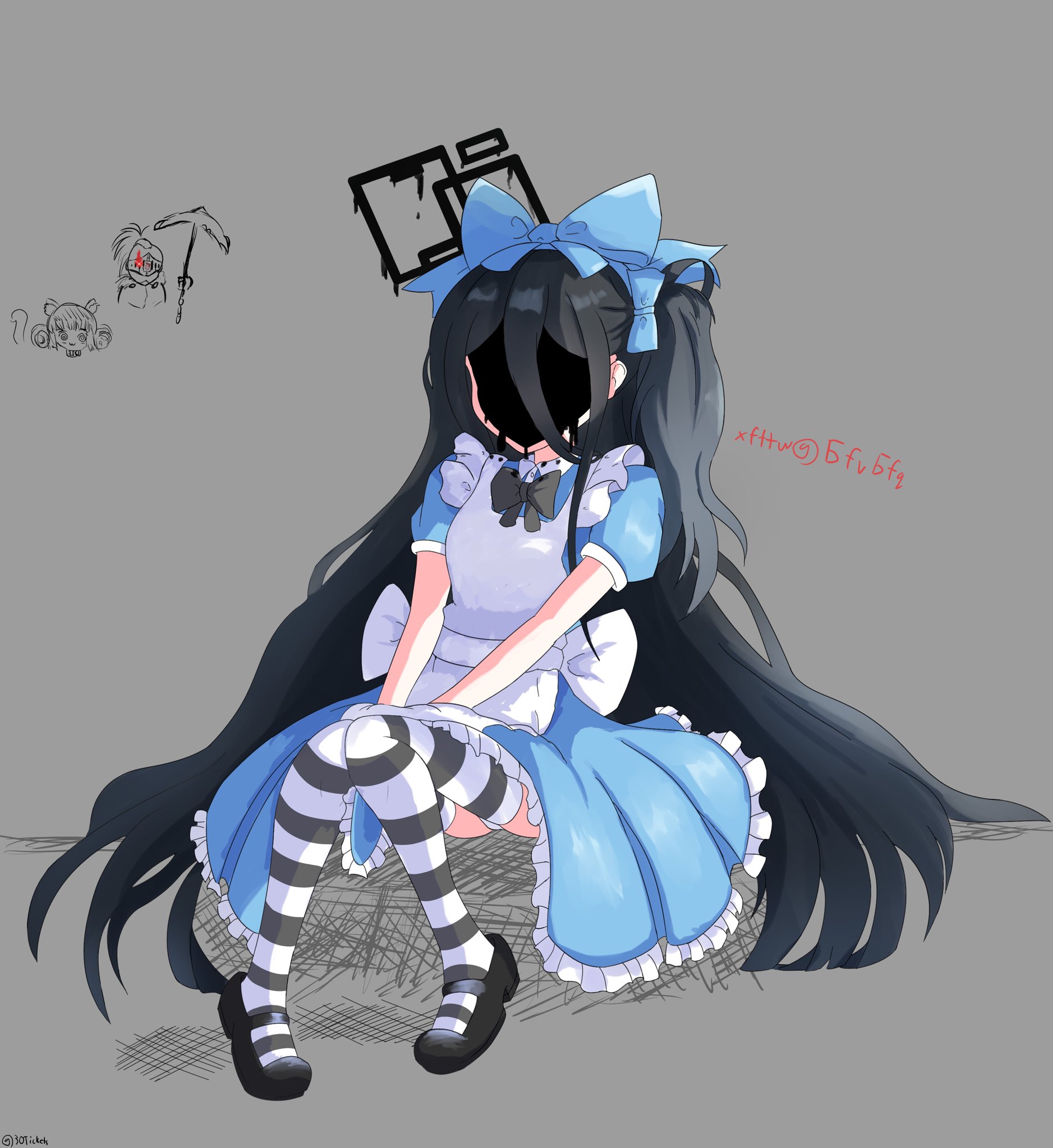 Aris (Blue Archive) Rule 34 Image