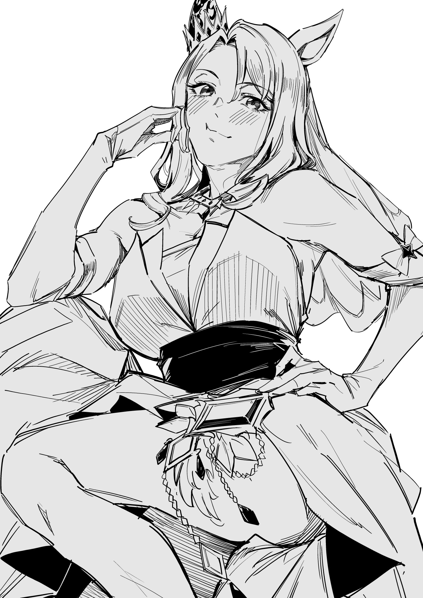 King Halo (Umamusume) Rule 34 Image