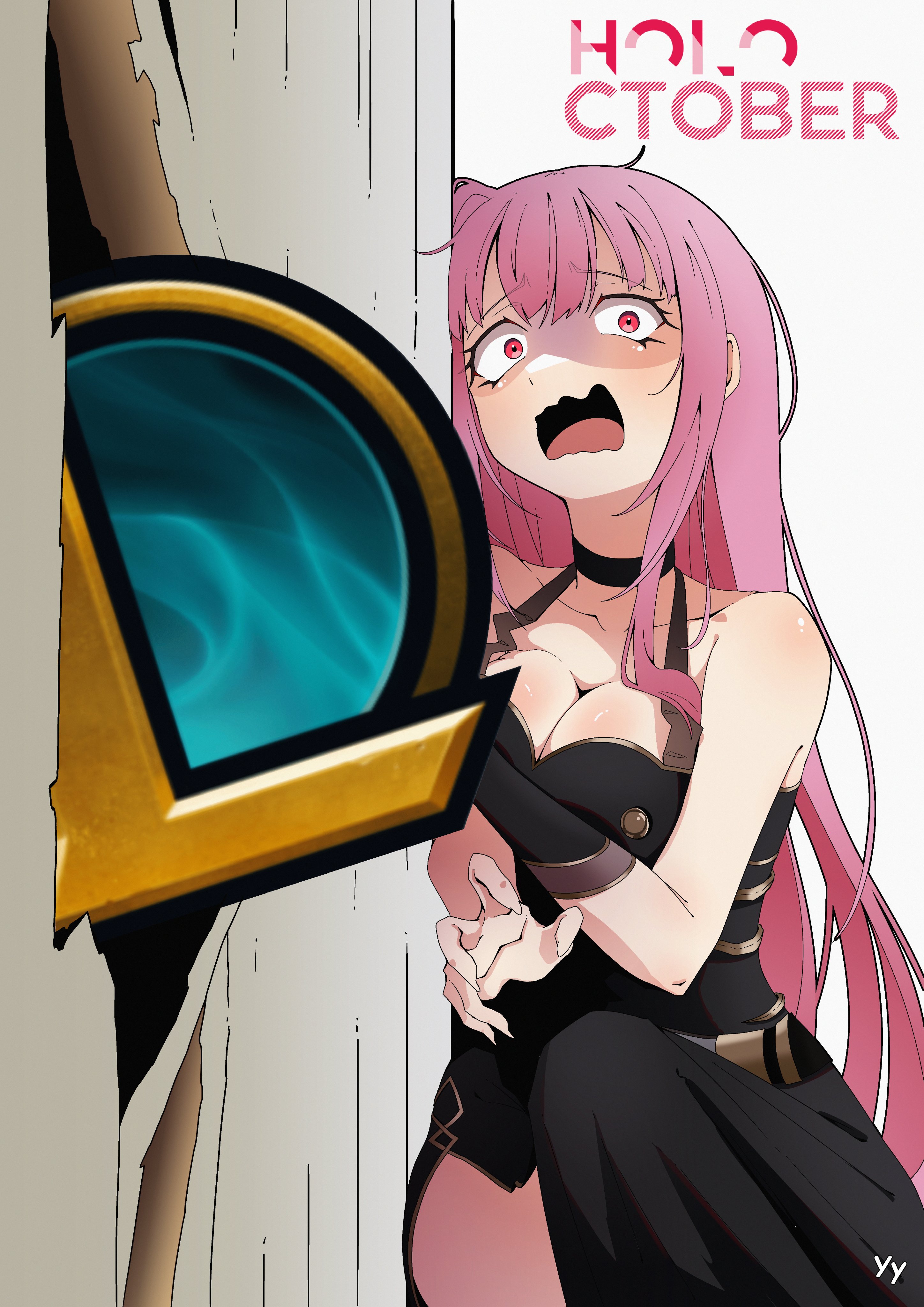 Mori Calliope (Holoctober) Rule 34 Image