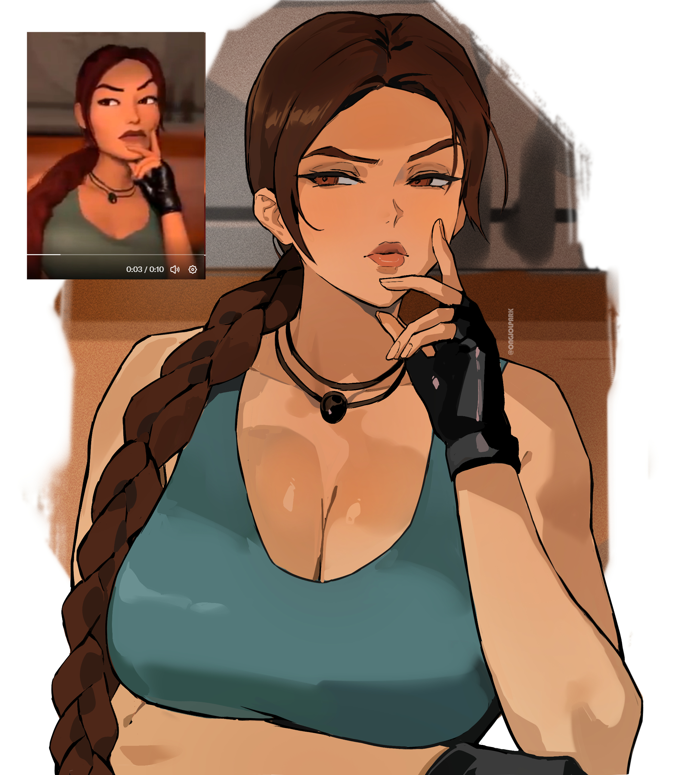 Lara Croft (Tomb Raider) Rule 34 Image