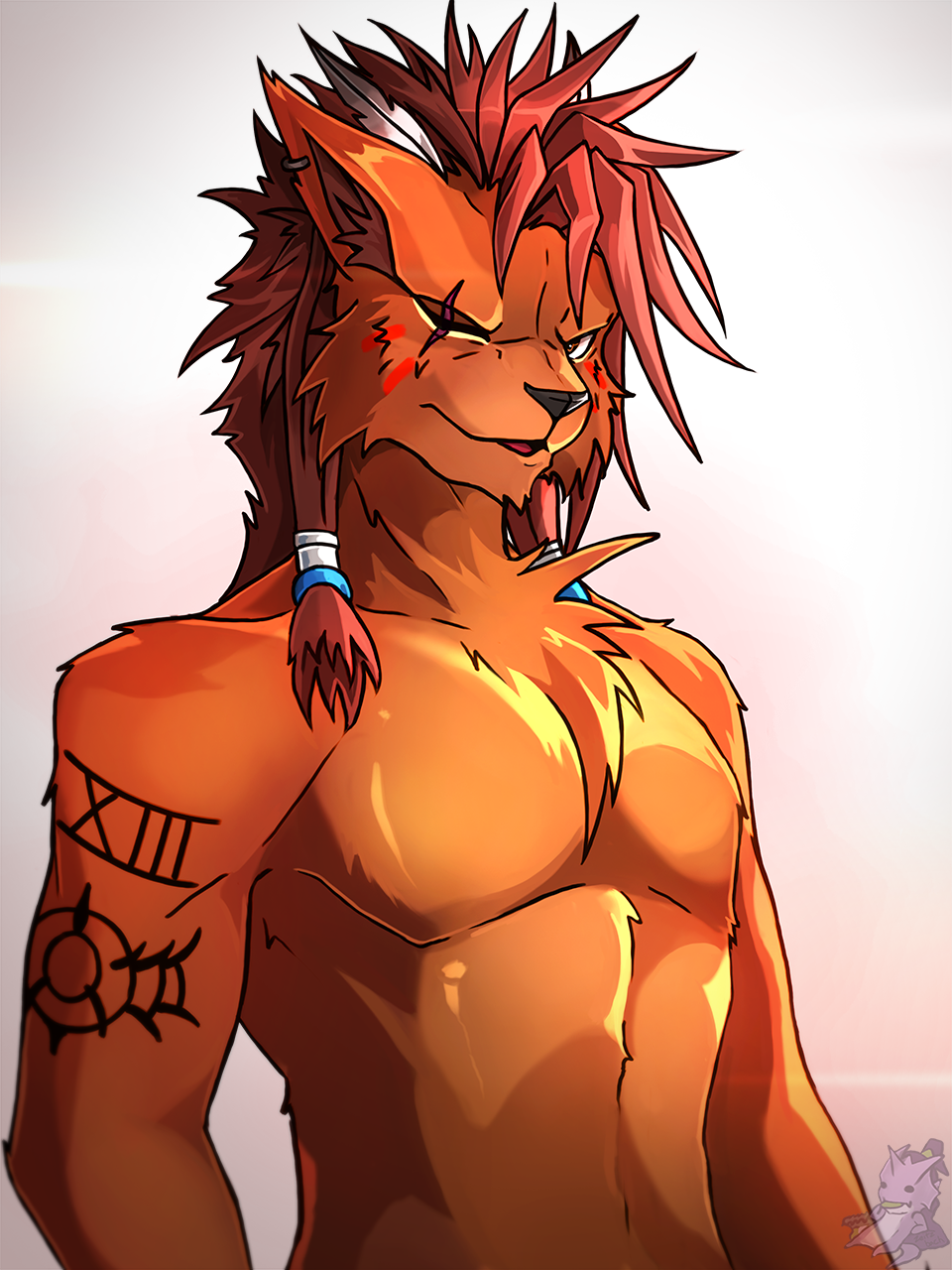 Red Xiii (Final Fantasy) Rule 34 Image