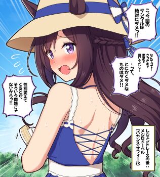 Mejiro Dober (Sapphire Sojourn) (Umamusume) Rule 34 Image