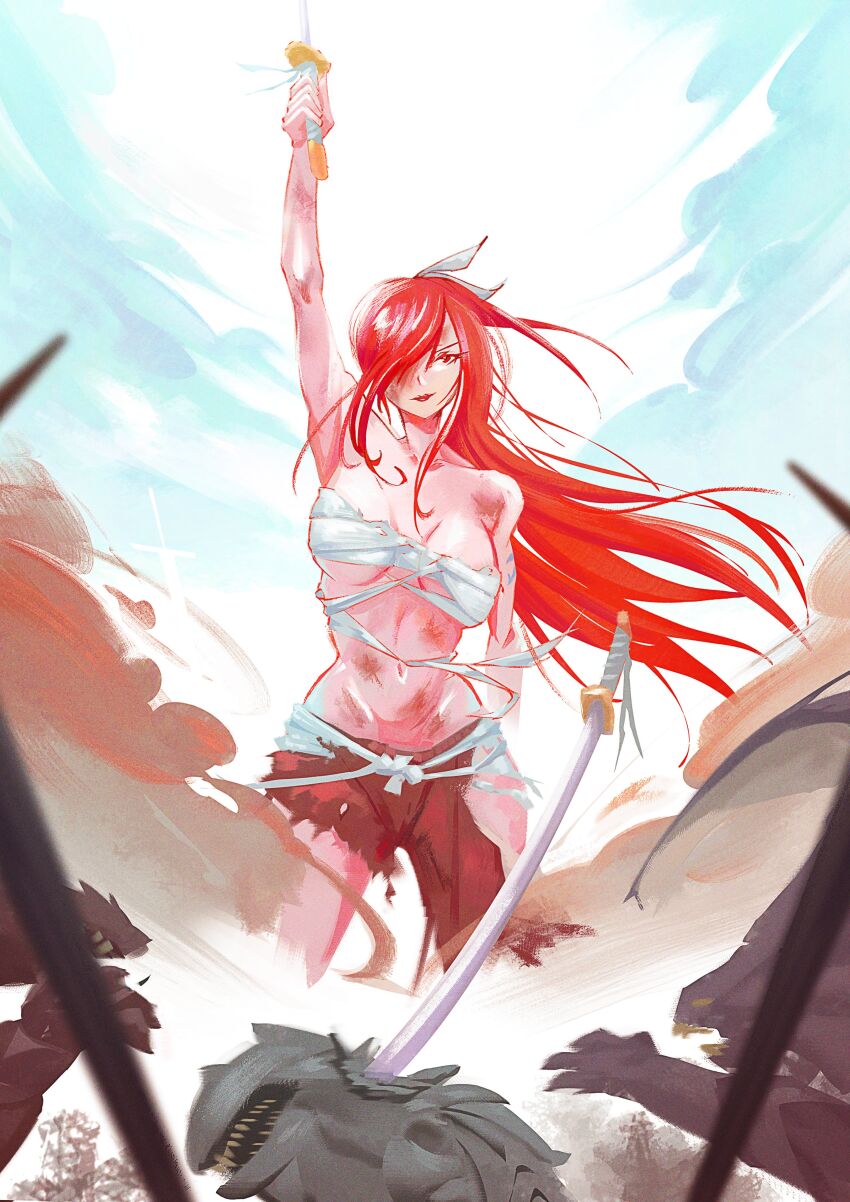 Erza Scarlet (Fairy Tail) Rule 34 Image