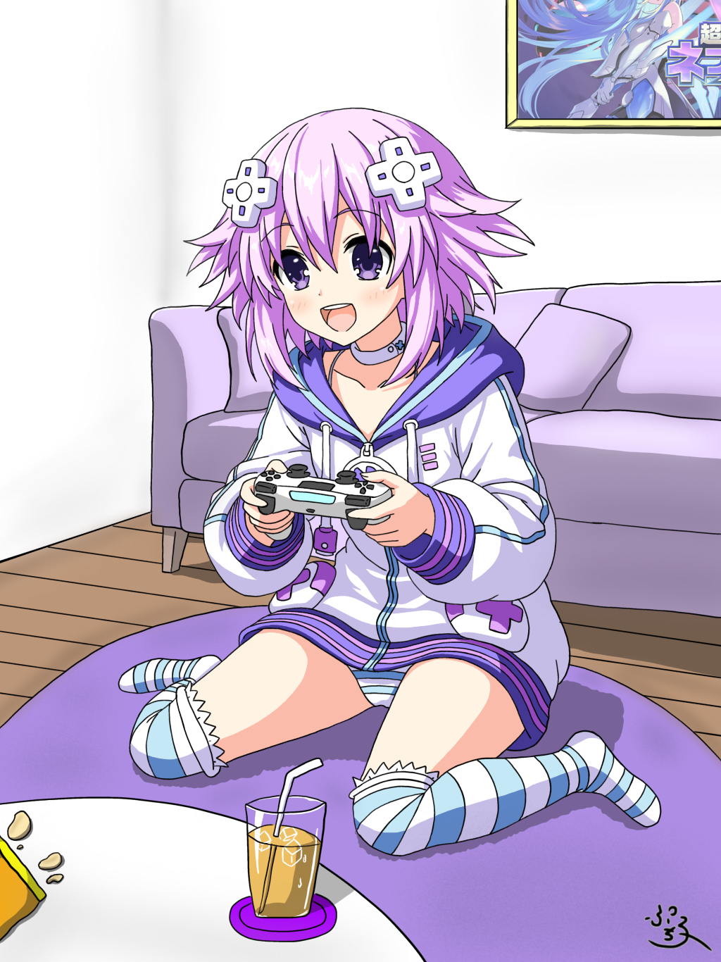 Neptune (Neptunia) Rule 34 Image
