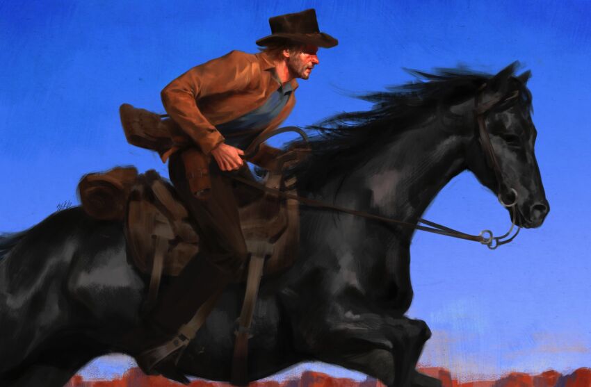 Arthur Morgan (Red Dead Redemption (Series)) Rule 34 Image