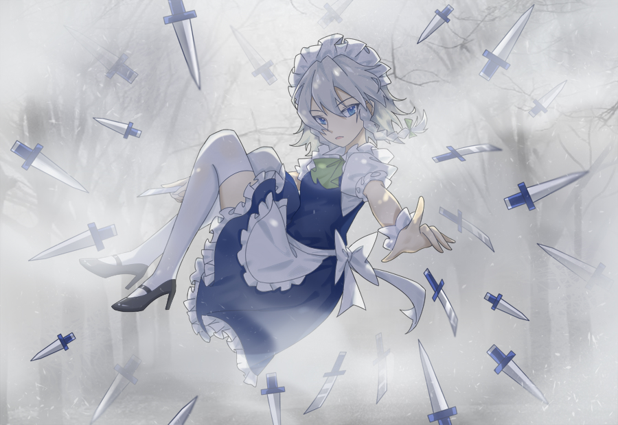 Izayoi Sakuya (Touhou) Rule 34 Image