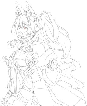 Angelina (Arknights) Rule 34 Image