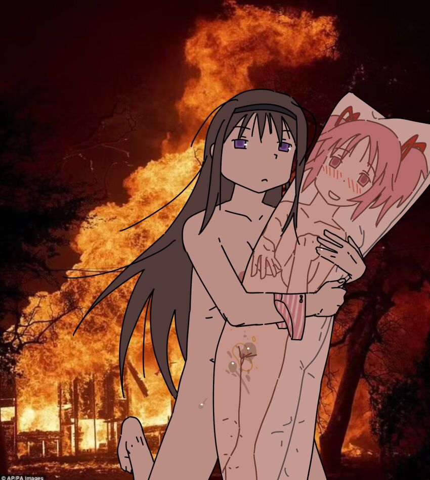 Akemi Homura (Kaname Madoka) Rule 34 Image