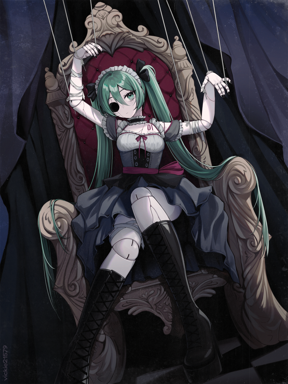 Hatsune Miku (Vocaloid) Rule 34 Image
