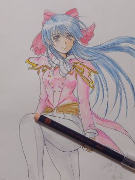 Blue Hair Rule 34 Image