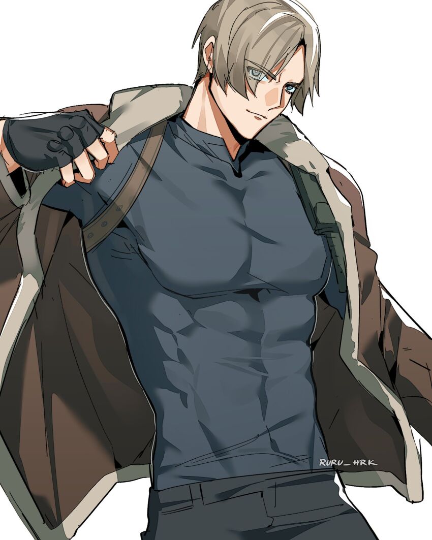 Leon S. Kennedy (Resident Evil) Rule 34 Image