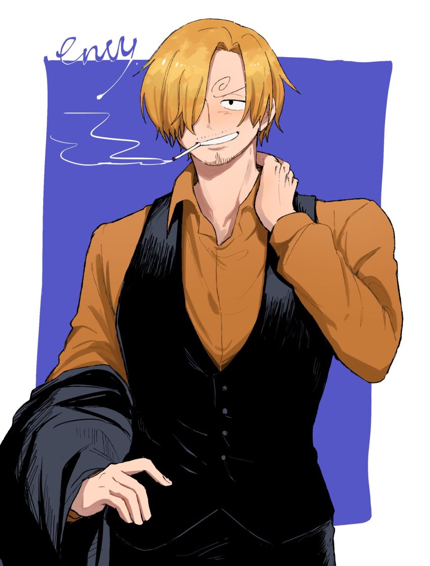 Sanji (One Piece) Rule 34 Image