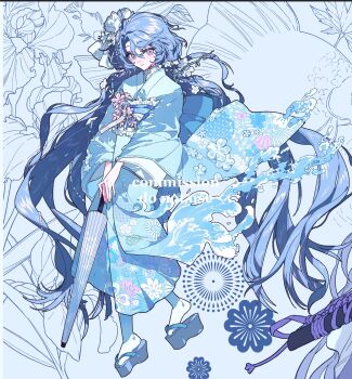 Blue Hair Rule 34 Image