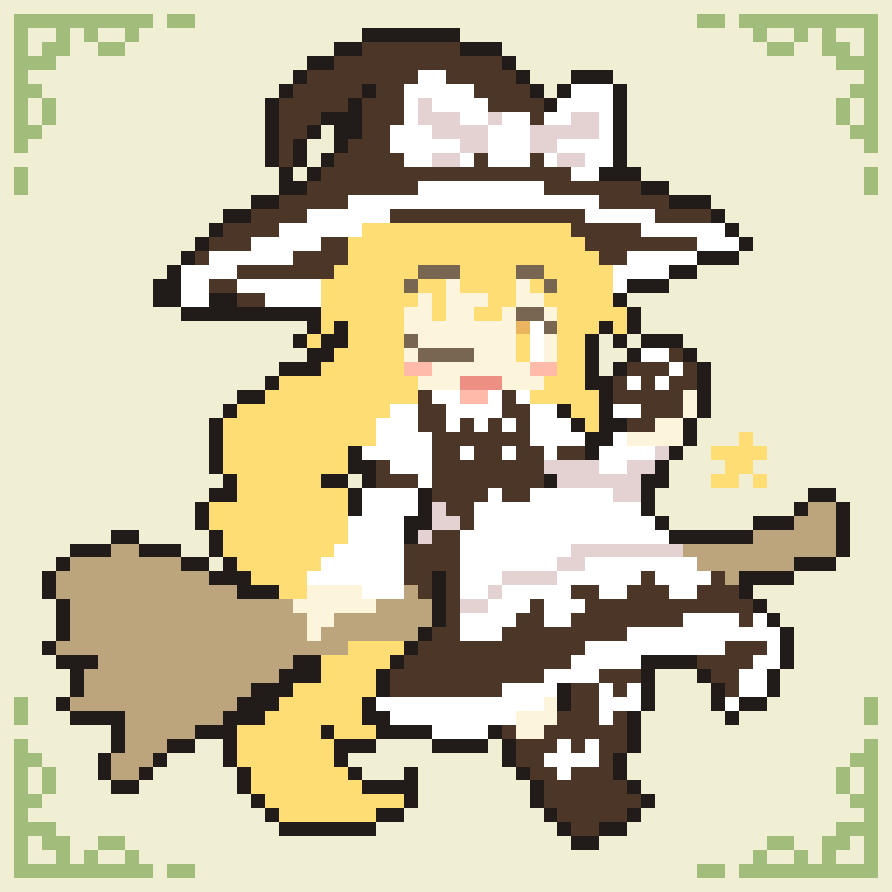 Kirisame Marisa (Touhou) Rule 34 Image