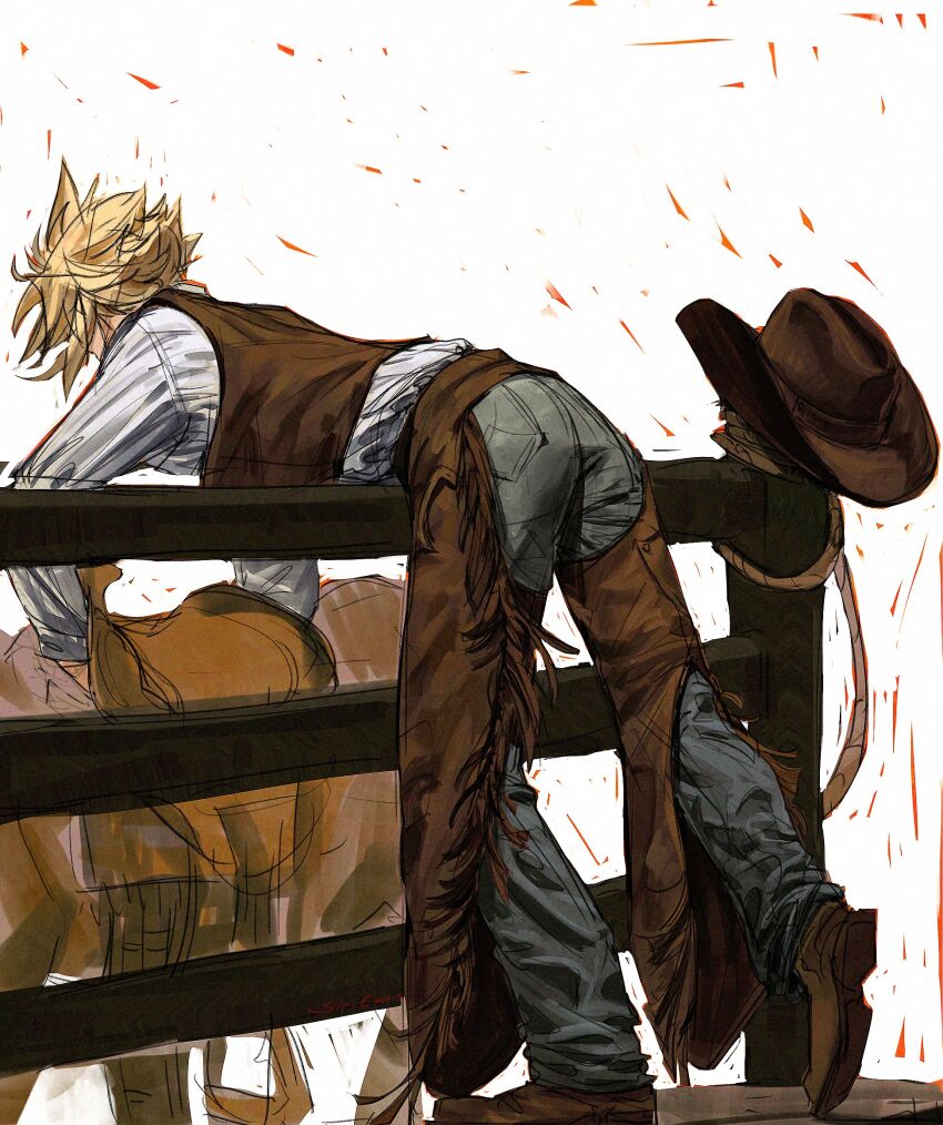 Cloud Strife (Final Fantasy) Rule 34 Image