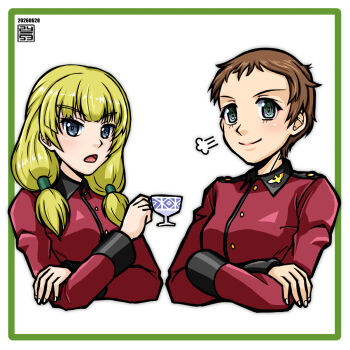Lemongrass (Girls Und Panzer) Rule 34 Image