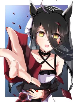 Manhattan Cafe (Mysterious Rose) (Umamusume) Rule 34 Image