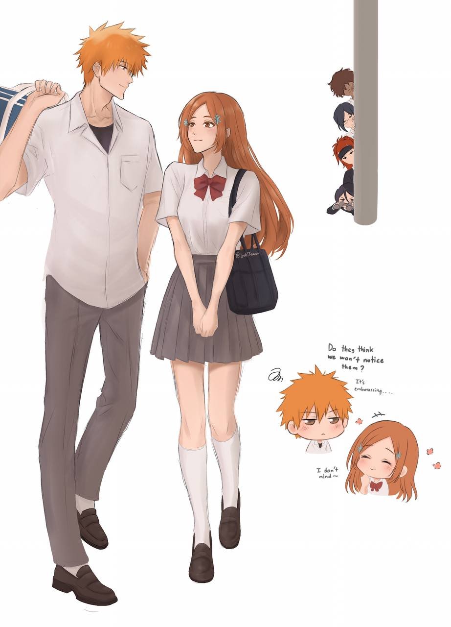 Inoue Orihime (Bleach) Rule 34 Image