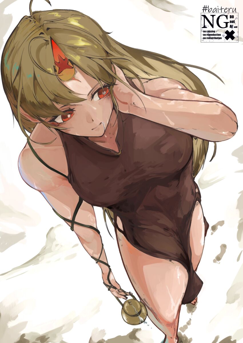 Hoshiguma Yuugi (Touhou) Rule 34 Image