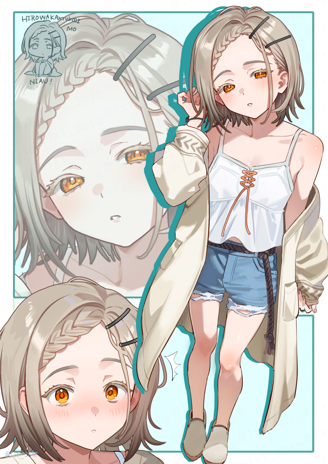 Shinosawa Hiro (Gakuen Idolmaster) Rule 34 Image