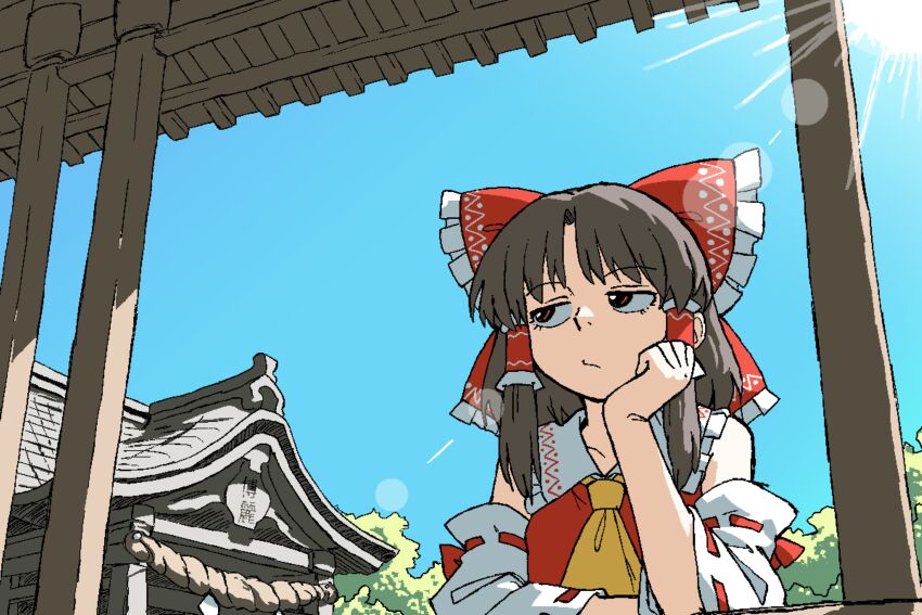 Hakurei Reimu (Touhou) Rule 34 Image