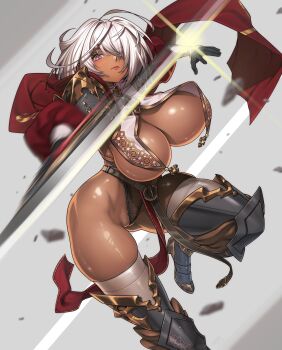 Dark-Skinned Female Warrior (Civila123) Rule 34 Image