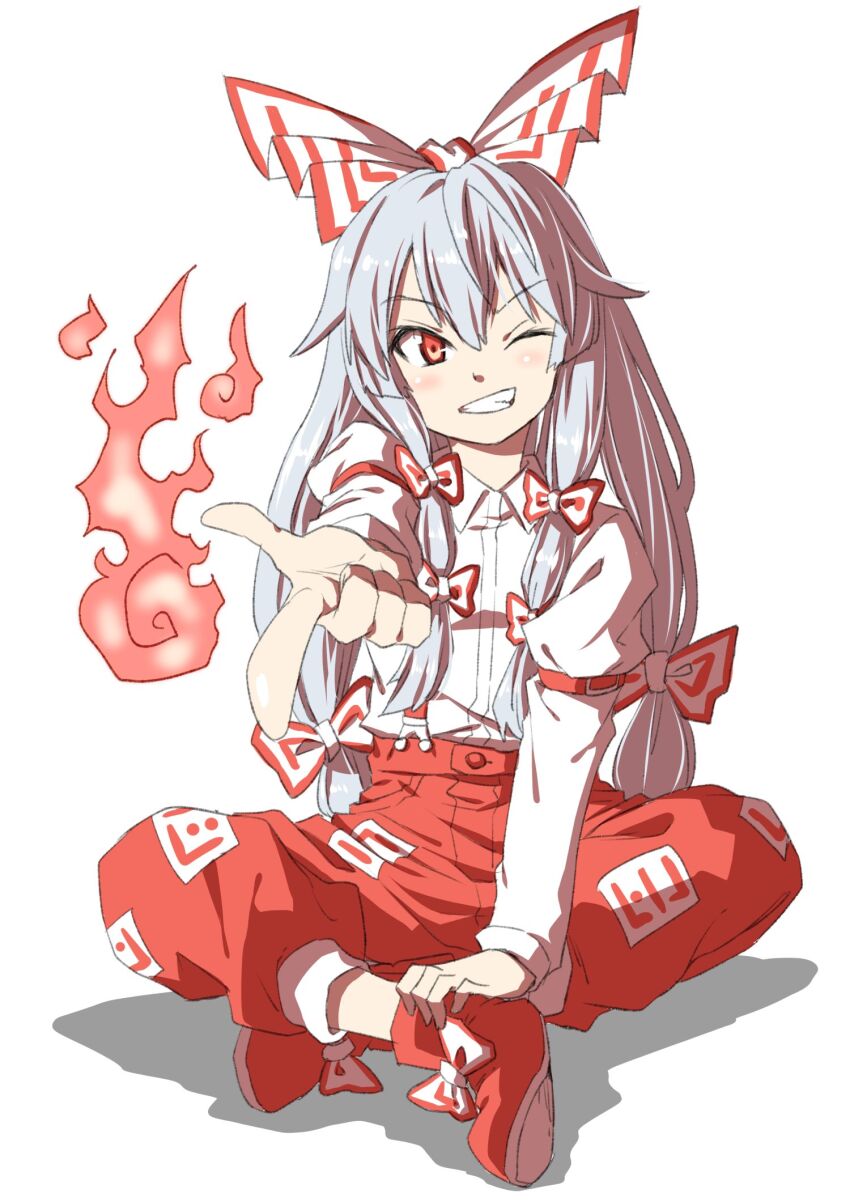 Fujiwara No Mokou (Touhou) Rule 34 Image