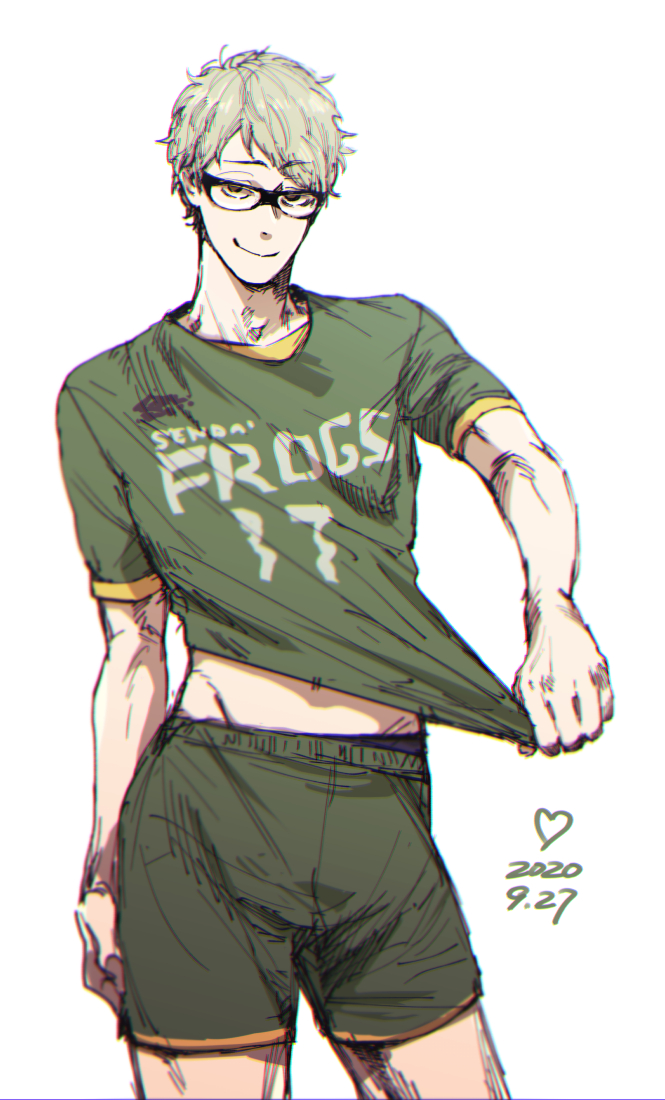 Tsukishima Kei (Haikyuu!!) Rule 34 Image