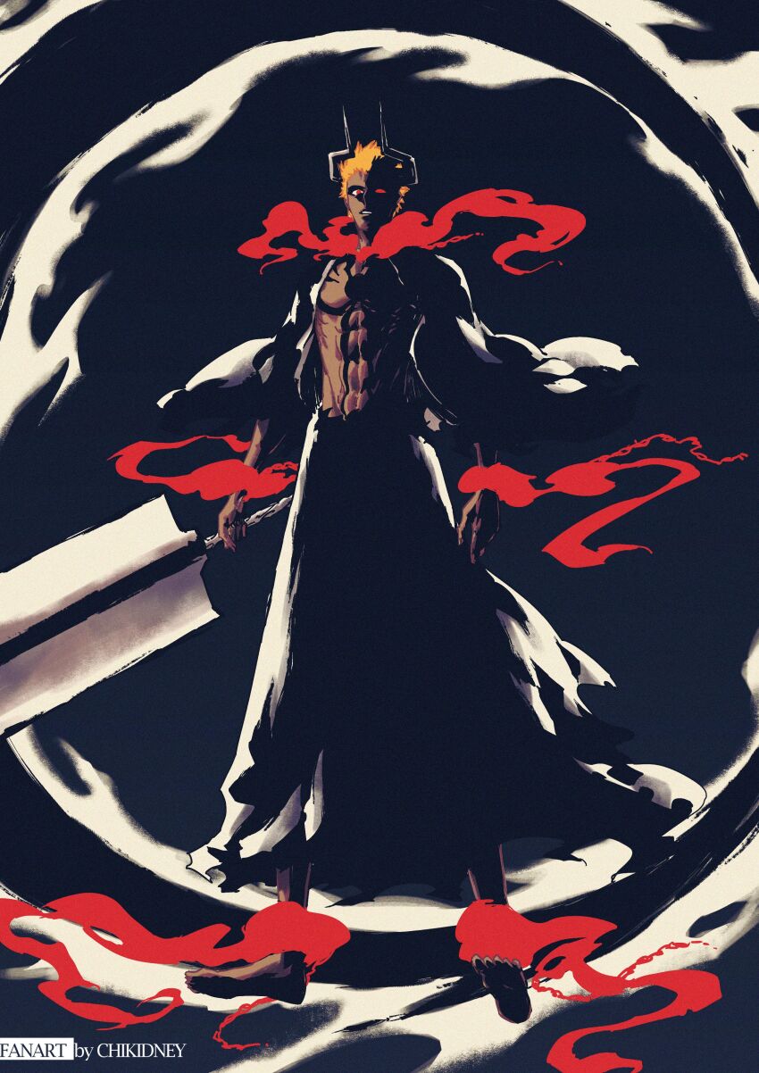 Kurosaki Ichigo (Bleach) Rule 34 Image