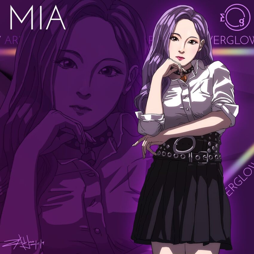 Mia (Everglow) Rule 34 Image
