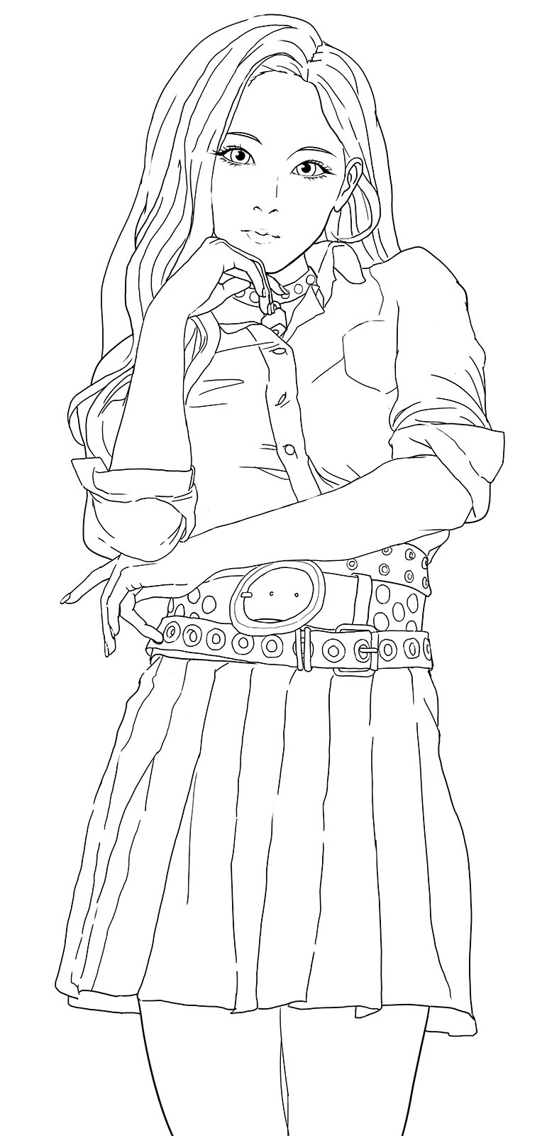 Mia (Everglow) Rule 34 Image