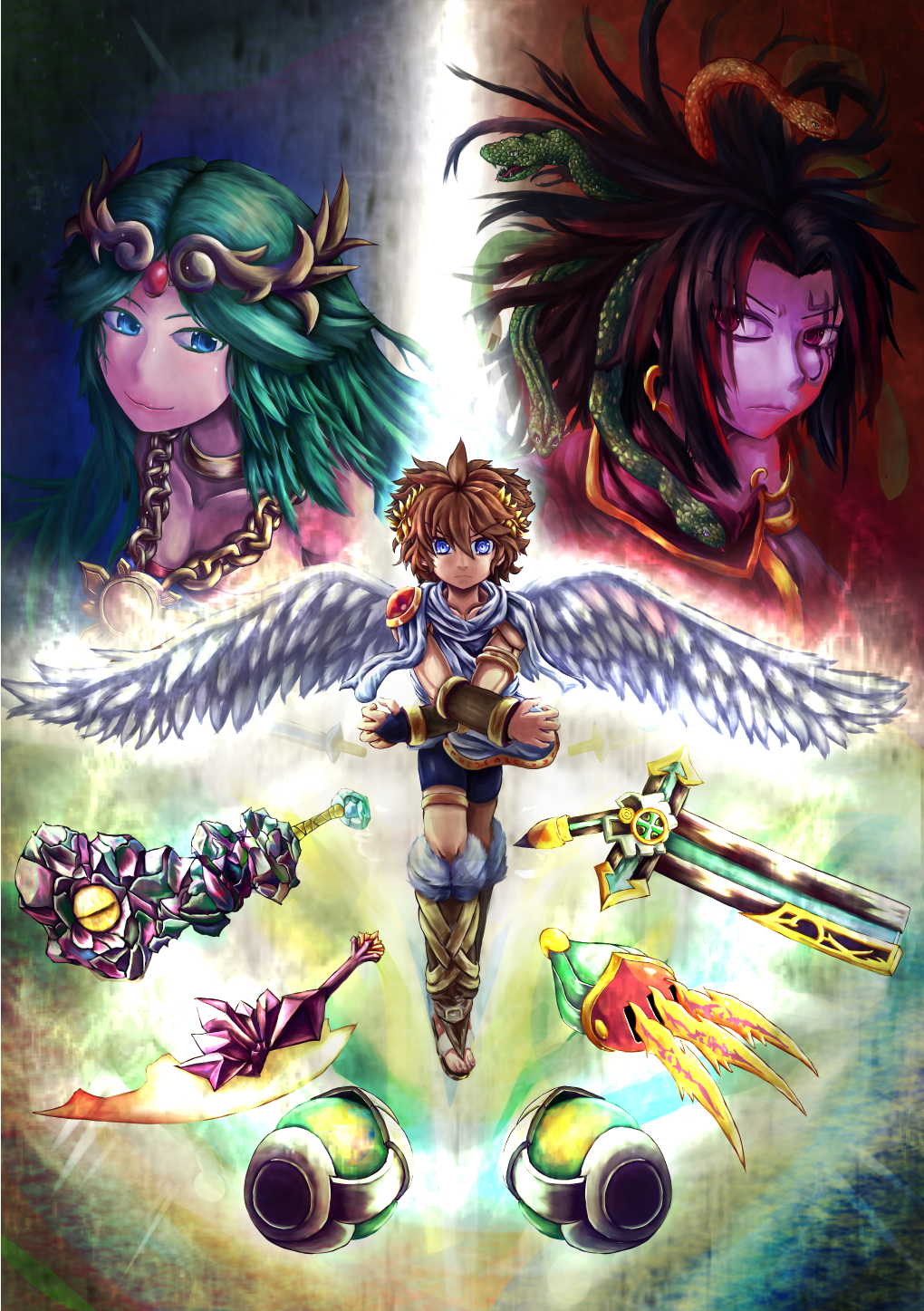 Pit (Kid Icarus) Rule 34 Image