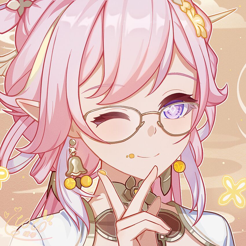 Elysia (Hi Love Elf) (Honkai Impact) Rule 34 Image