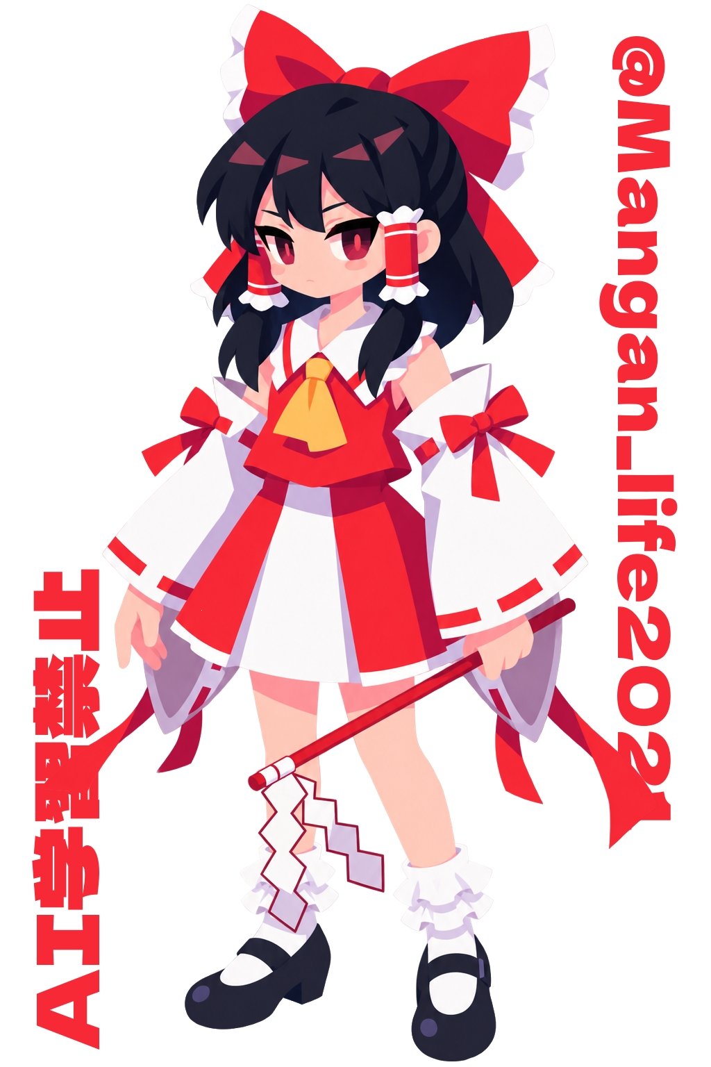 Hakurei Reimu (Touhou) Rule 34 Image