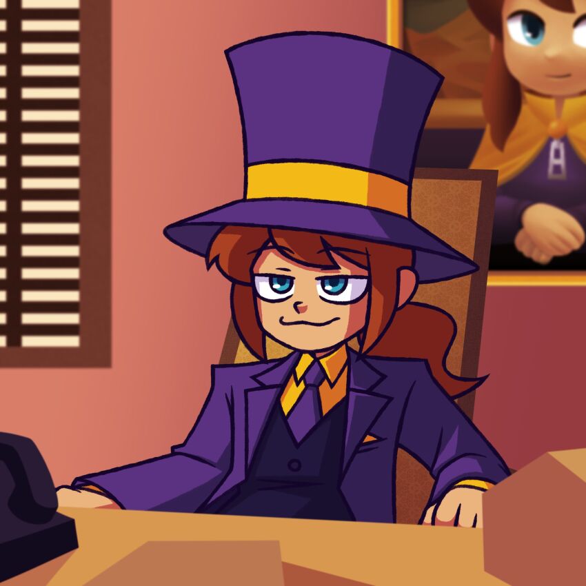 Hat Kid (A Hat In Time) Rule 34 Image