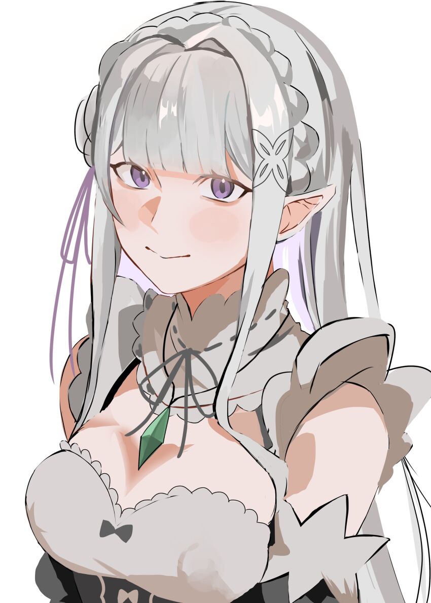 Emilia (Re:Zero) Rule 34 Image